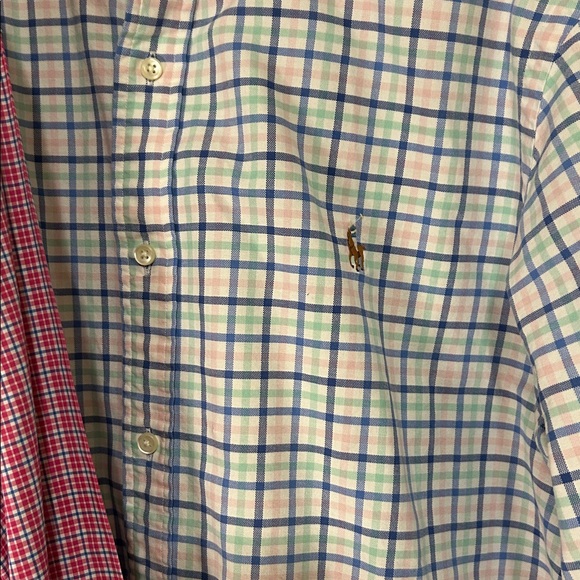 Ralph Lauren Men's Checkered Shirts - Black, Red, Green - Picture 10 of 12